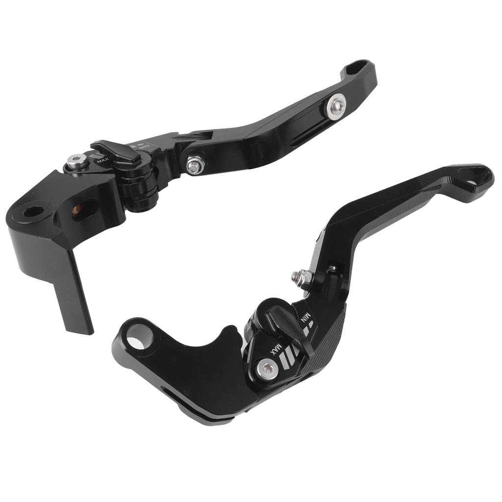 Pair of Brake Clutch Lever Handle 6 Position Adjustable Fit for Suzuki GSXR 600 750 1000
