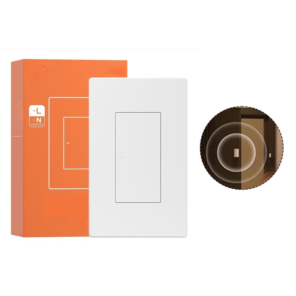 Smart For Zigbee Light Switch with For Alexa and For eWeLink Support for Remote and Voice Control with or without Neutral Wire