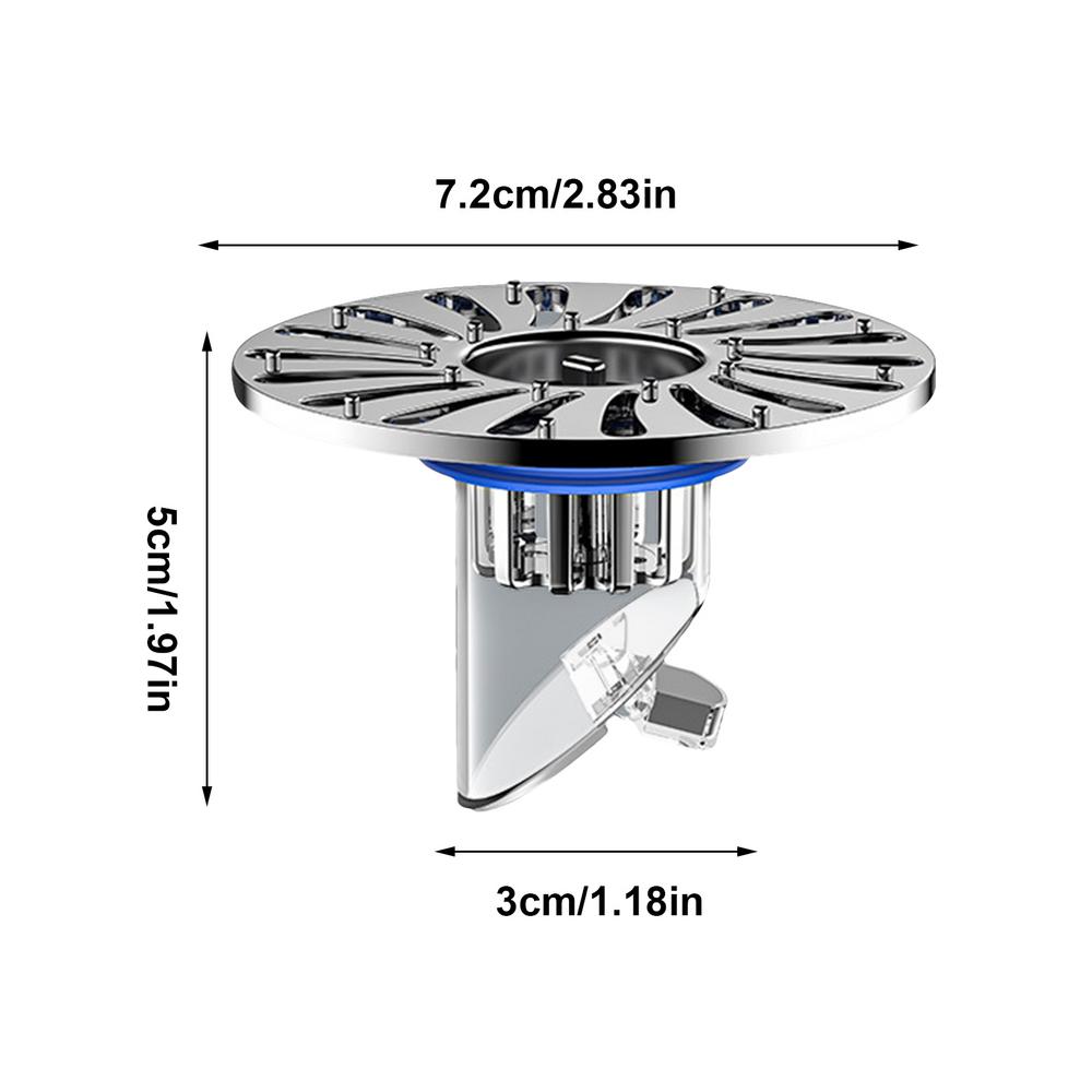 Bathroom Drain Strainer Filter Drain Cover Plug Bathroom Drain Stopper Sink Plugs Hair Catcher Odor Filter For Bathroom Shower