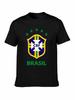 Brazil 2019 T Shirt MenFootballer Legend Soccers New Arrival Summer Style Short Sleeve Leisure Fashion Summer T Shirt for Men