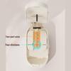 2-in-1 Portable Pill Cutter – Adjustable 1/2 & 1/4 Tablet Splitter with Sharp Blade for Small Pills, Travel & Home Use Pill Box