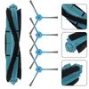 1 Set Main Roller Brush And Side Brushes For Conga 7490 /8290 For Immortal For Genesis Vacuum Cleaner Replacement Accessories
