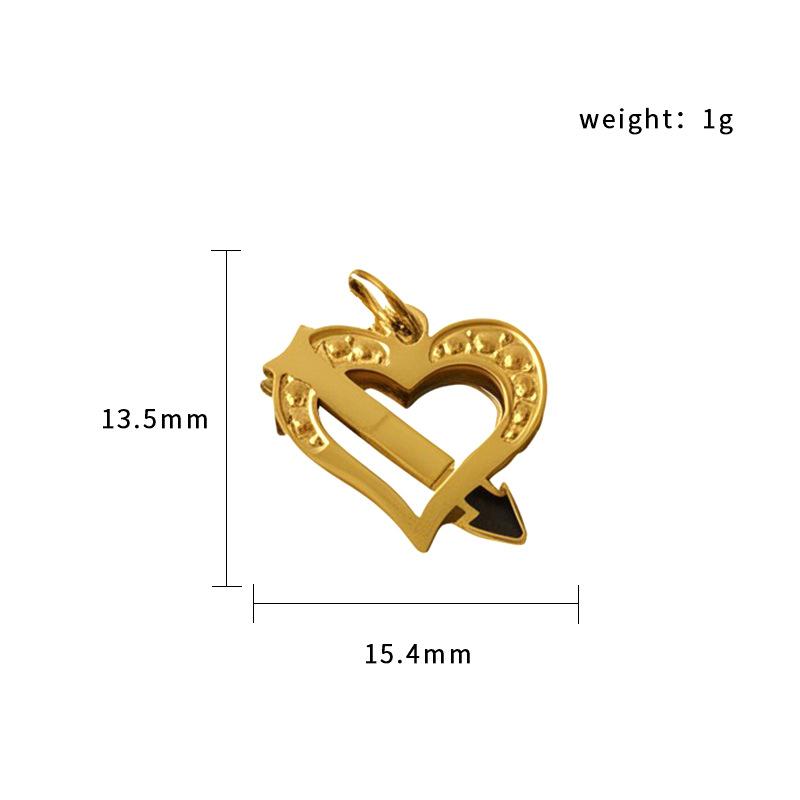 Halloween Ghost Pumpkin Spider Pendant 18K Gold Plated Stainless Steel Jewelry Diy Accessories