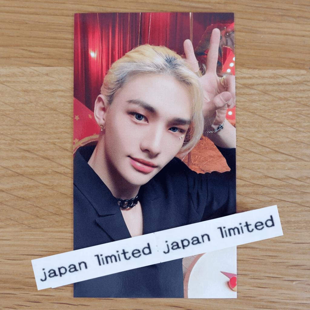 STRAY KIDS JAPAN CIRCUS OFFICIAL PHOTO CARD A B STANDARD FC ver. TOWER RECORDS HMV FC UNIT STAY