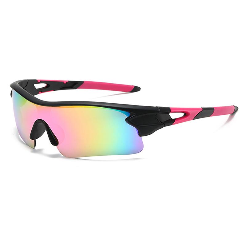 Sport Sunglasses Cycling Glasses +Box For Men Women Tr90 Frame With Hd Lens Anti-Glare For Running Driving Fishing Men