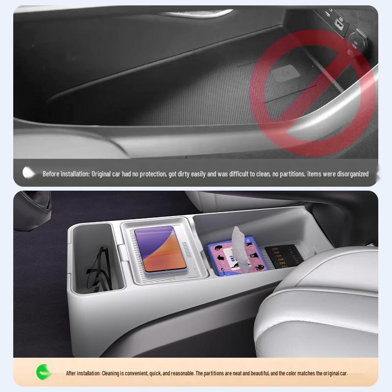 Buick GL8 Lu Zun ES/PHEV Center Armrest Storage Box Upgrade (24-26)