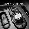 FDAIUN For BMW Mini F Series Volume Button Decoration Accessory Leather Material Stylish Custom
