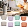Plastic Water Cup Bottom Protector Water Bottle Protective Boot Sleeve with Non-slip Suction-Cup Bottom Anti-scalding Flask Cup Bottom Bumper Cup