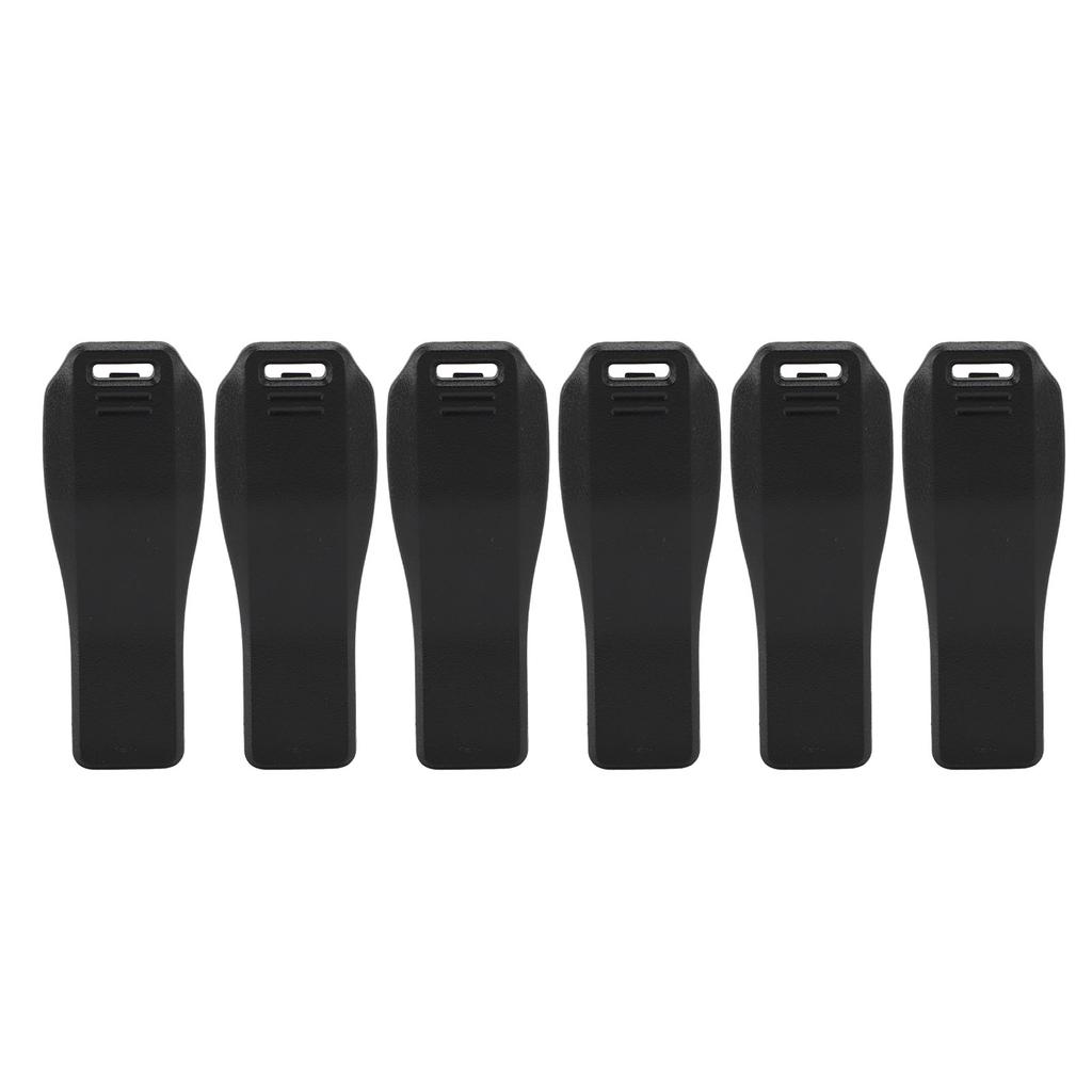 6PCS Two Way Talk Radio Belt Clip for BP 272 Battery Replacement Plastic Intercom Radio Belt Clip