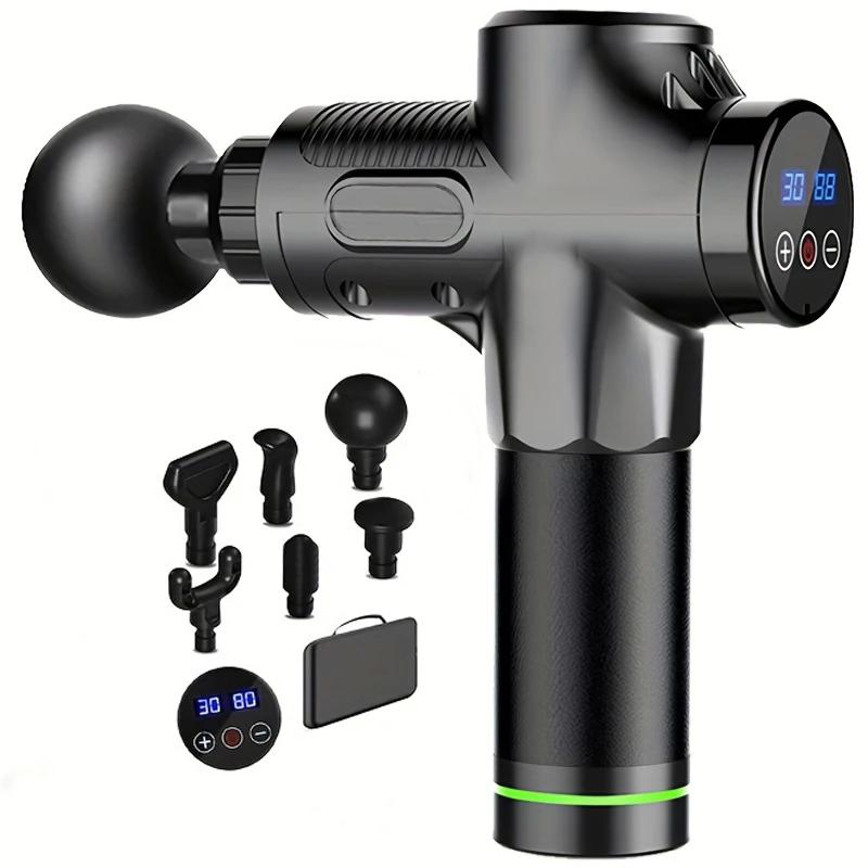 Fodrk Body Massage & Relaxation Composite Material Fascia Gun Muscle Massager Vibrator Masajeador Body Shaping Massage Equipment