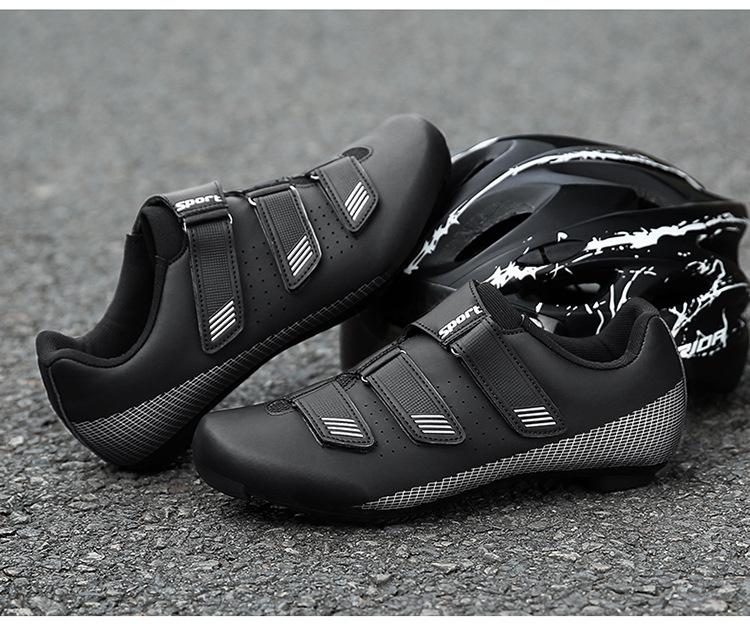 Atmungsaktive Outdoor-Fahrradschuhe für Herren mit Nylon-Außensohle für Straßen-/Berggebrauch