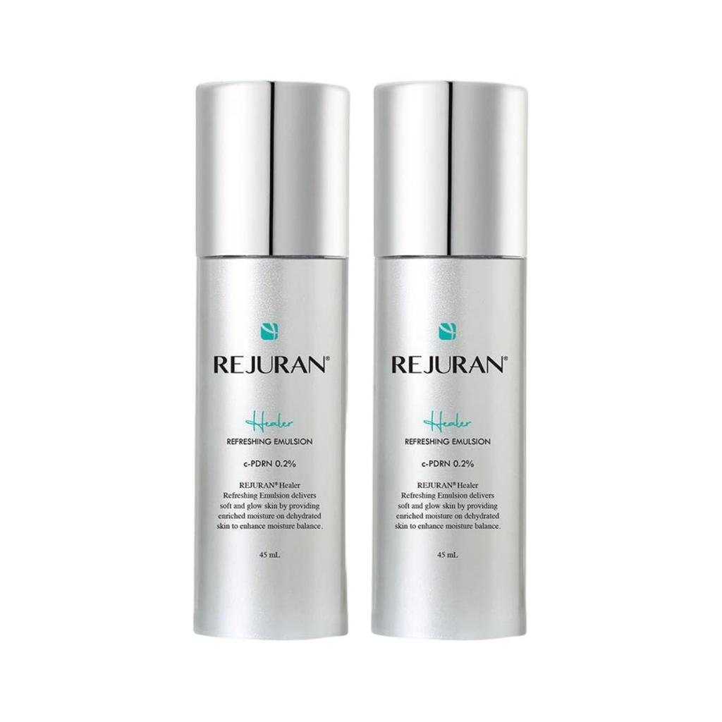 Rejuran Healer Refreshing Emulsion Hydrating Face Lotion 45ml (Set of 2)