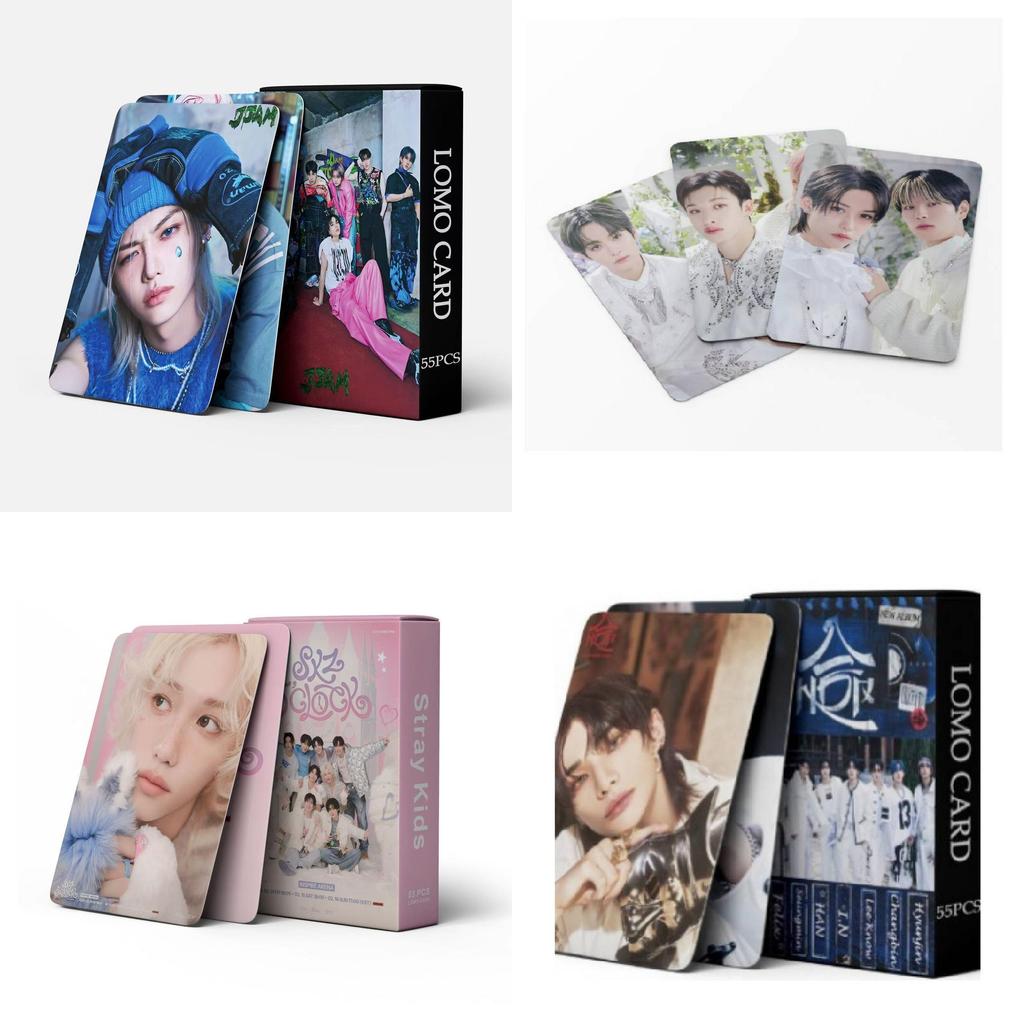 Stray Kids Lomo-fotokort Kpop-fanmerchandise för samlare och presenter