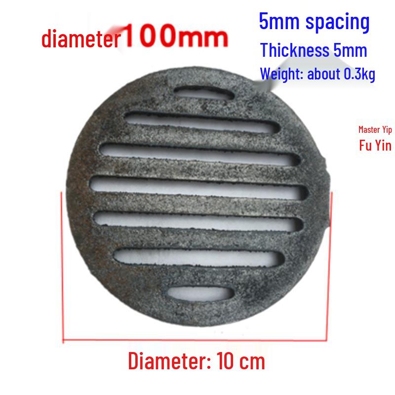 High-Temperature Resistant Cast Iron Firewood Stove Grate and Door
