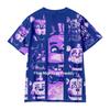 Modne kreskówkowe koszulki Five Nights At Freddy's dla kobiet mężczyzn odzież letnia fitness z okrągłym dekoltem męski t-shirt oversize męskie t-shirty topy