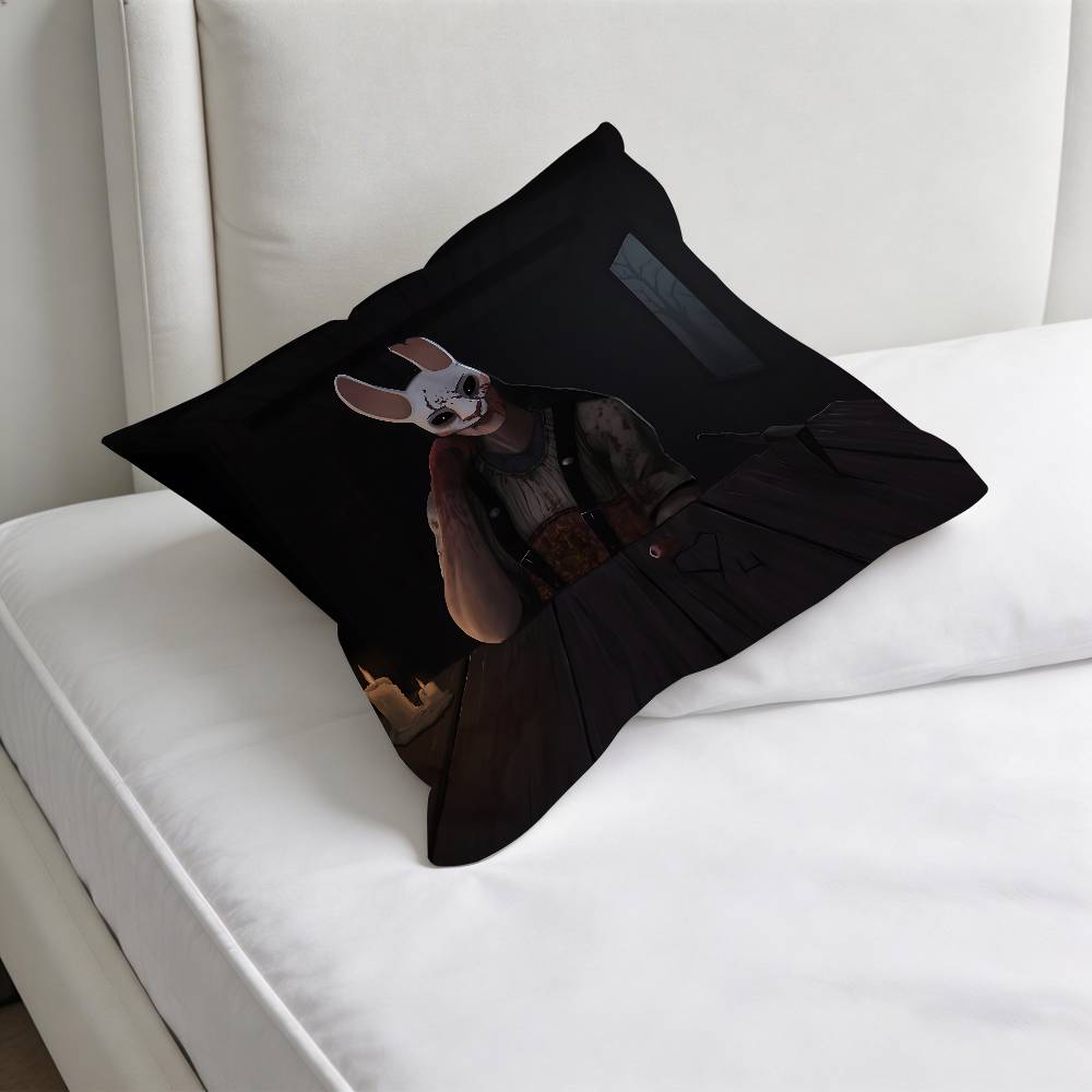 Game DDead by Daylight Decorative Square Pillow Cover Modern Cushion Case for Living Room Bedroom