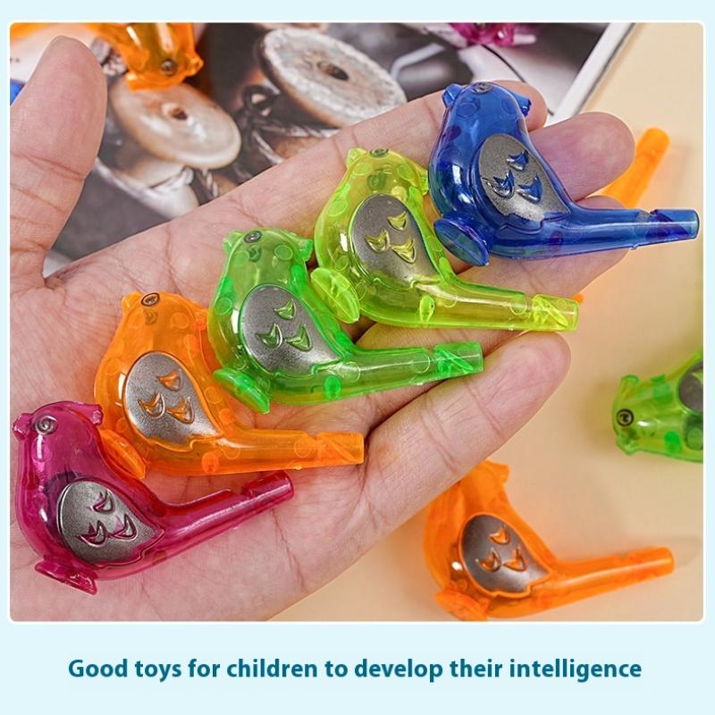10 Pcs Random Color Bird Whistle Outdoor Sports Drawing Funny Musical Toy Novelty Educational Novelty Musical Toy Children Toy