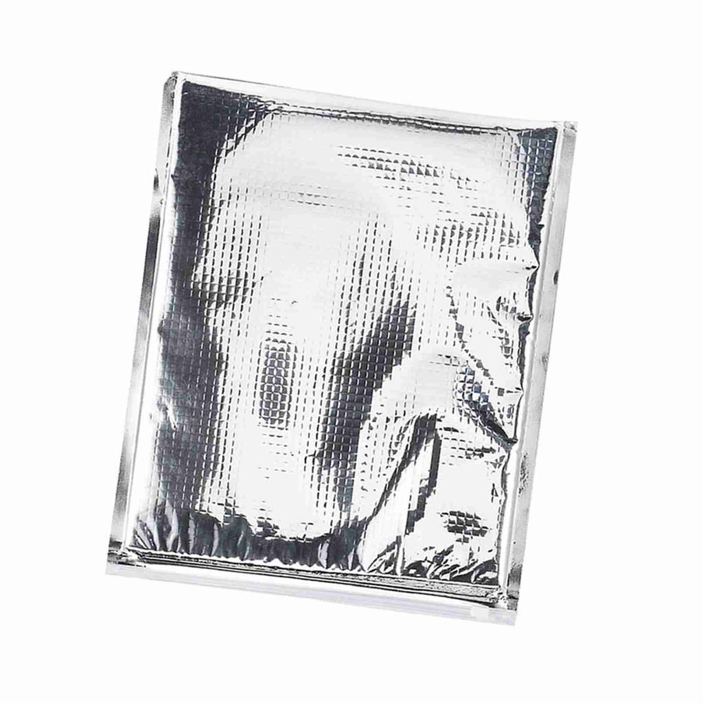 5 stücke set Aluminium Folie Isolierte Lebensmittel Lagerung Tasche Thermische Kühler Silber (30 * 35cm)