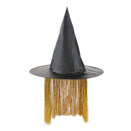 Women Witch Hat Dark Mysterious Style Oxford Cloth Witch Hat
