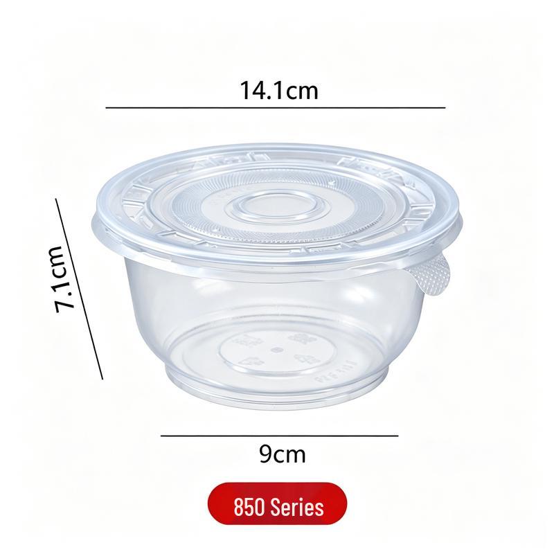 Chuzhou 700ml Disposable Thickened Bowl-Shaped Food Containers