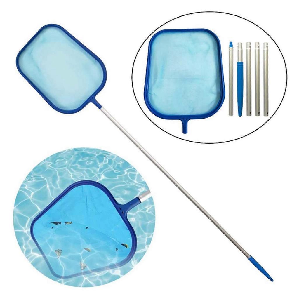 Professional Pool Skimmer,Net Swimming Pool Leaf Skimmer Net, Swimming Pool Net and Pole,Pond Skimmer