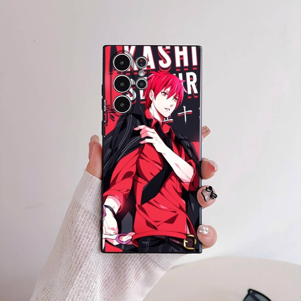 Anime Kuroko no Basuke Phone Case For Samsung Galaxy S25 S24 S22 S23 Ultra S21 S20 Plus 5G Frosted Non-Slip Full Cover Soft Case