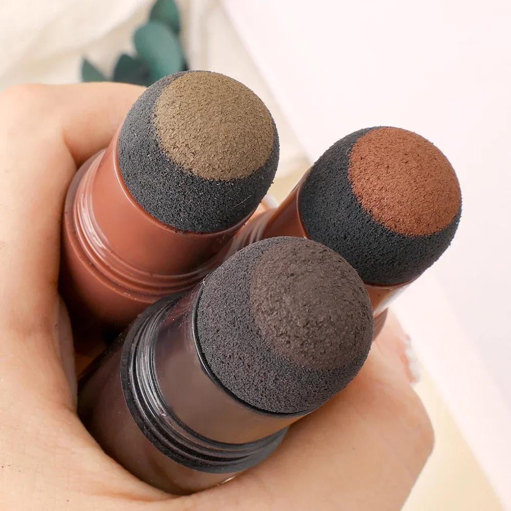 Langlebiger Haaransatz-Schattenpuder, Haarfüllung, Reparatur-Concealer, Stirnbesatz, Abdeckung kahler Haare, flauschiges Make-up, Schönheitswerkzeug