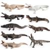 PVC Crocodile Model Toy - Wild Animal Ornament Collection, Shantou