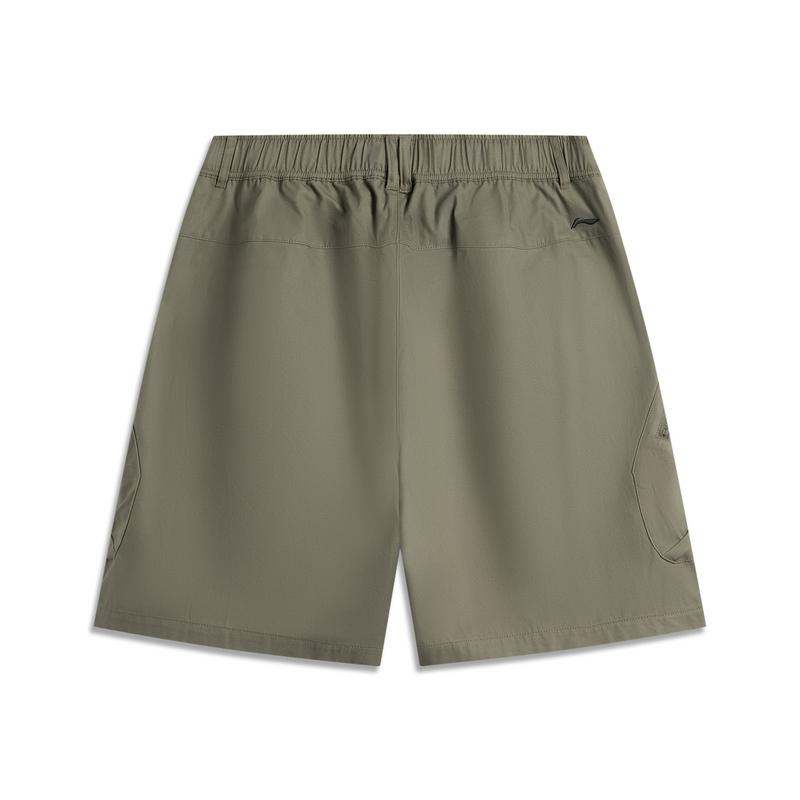 Li Ning Casual Shorts Men's Tea Green AKSV221-2