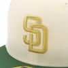 New Era 59FIFTY Cap 70930895 NER36C9294 MLB San Diego Padres SD White 7 UNDER VISOR ONSPOTZ Special Edition Hat 5950 Straight Flat Visor New Era Deep