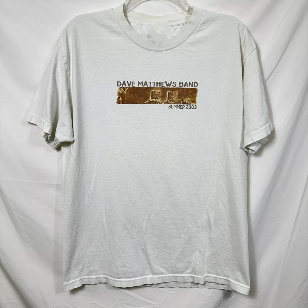 Dave Matthews Band Summer 2003 TOUR 1 SIDED  Full Size S-5XL Unisex T-Shirt XL
