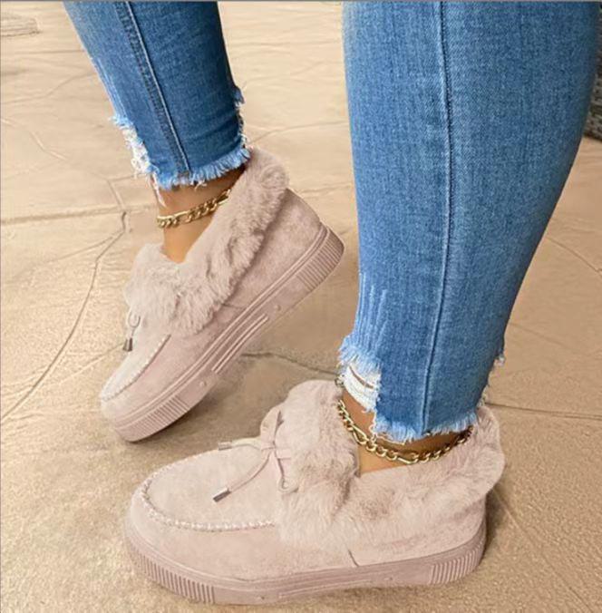 

Женские зимние сапоги больших размеров с толстой подошвой из бархата и хлопка на осень и зиму 2023 г. 37 коричневый