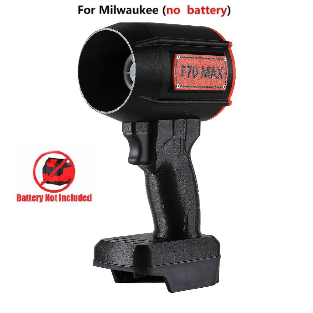 

Turbo Jet Fan 70mm High Speed Brushless Motor 2000g Thrust Violent Fan Air Blower for Makita,Dewalts,Milwaukee 18-24V Batteries