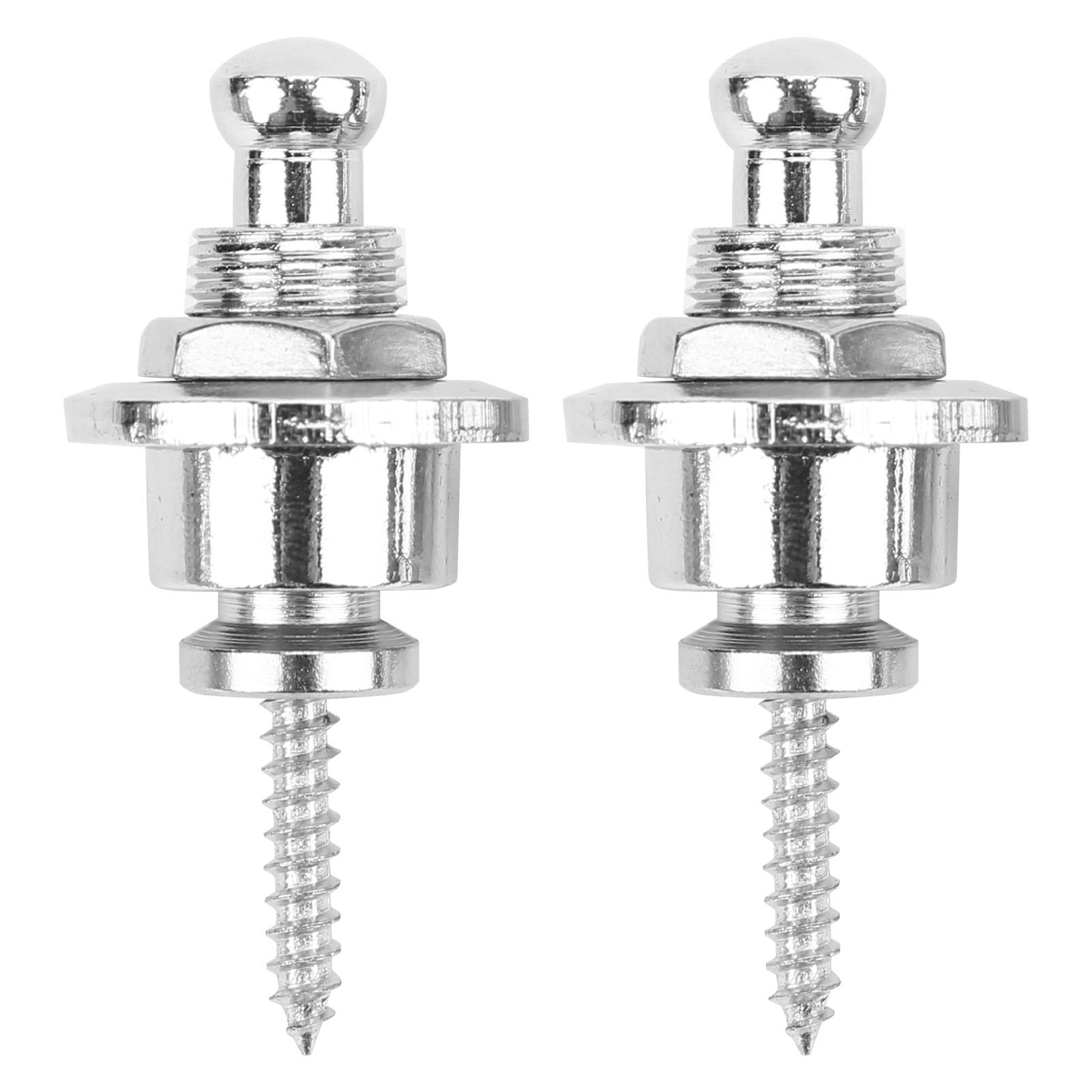 

Замки для гитарного ремня, кнопки, противоскользящее железное покрытие для электрической бас-гитары, укулеле(Серебряный )/(черный)