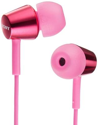 Sony Kabelgebundene Ohrhörer Canal Type Pink PI MDR-EX155 MDR-EX155