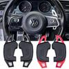 Auto Lenkrad Schaltwippen Verlängerer Schalthebel Aufkleber Für Vw Golf 7 Gti Mk7 Gte Gtd Rline Volkswage Polo Scirocco Sagitar Gli