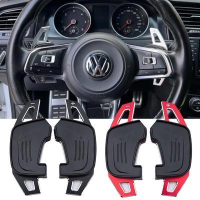 Bilratt Paddelväxling Förlängare Växelspak Klistermärke För Vw Golf 7 Gti Mk7 Gte Gtd Rline Volkswage Polo Scirocco Sagitar Gli