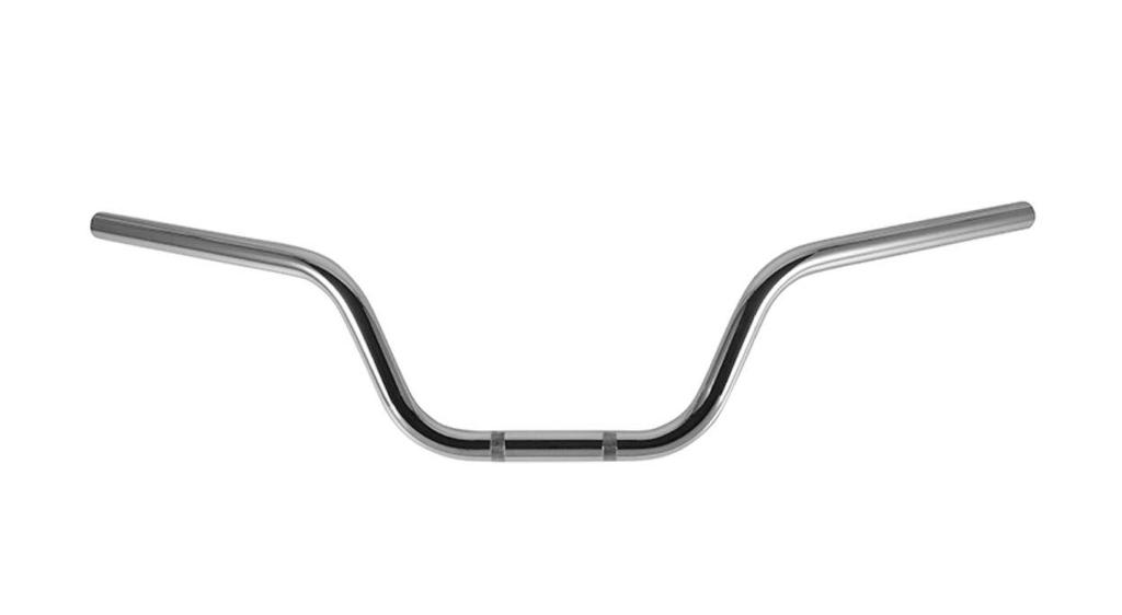 Bike Parts Center 165mm Up 904602 High-Type Handlebars, Tall, Plated, Handlebars,