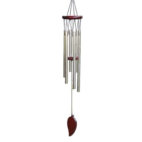 Solid Wood Retro Garden Courtyard Wind Chime Bell Outdoor Hallway Car Ornament