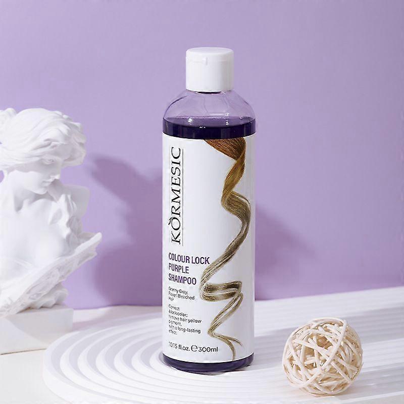Purple Hair Shampoo, Toning Purple Shampoo for Purple Hair for Blonde Platinum and Gray Hair Hair Color Treated, Yellow Tones, Reduce Brassiness 300ml