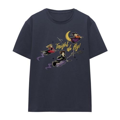 Hocus Pocus Womens/Ladies Tonight We Fly Sanderson Sisters T-Shirt