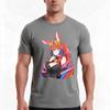 D Queen Klau TShirt Summer Casual Cotton Tee Oversized Streetwear Tops Vintage Graphic Print Loose Fit Short Sleeve