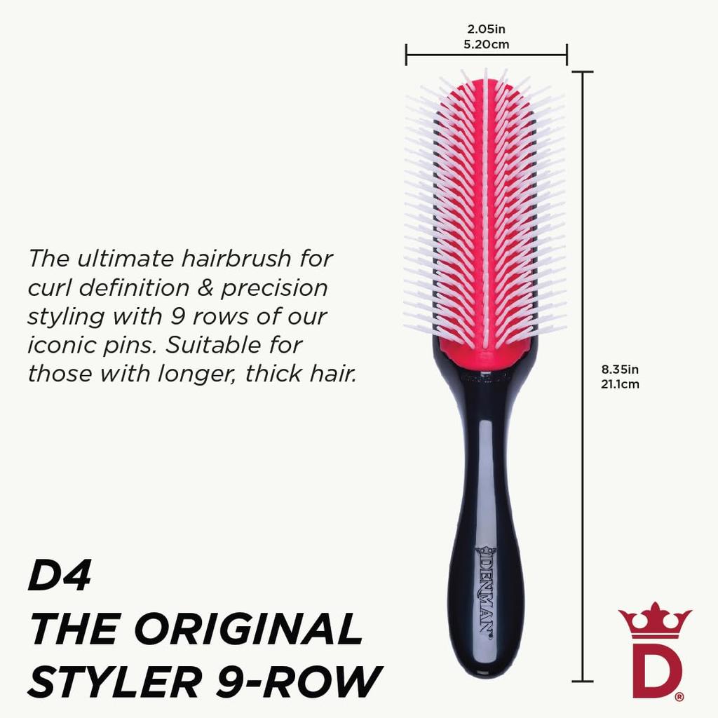 Blow Brush D4 Black [Denman] [Goods]