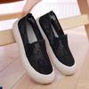 2024 Spring Women's Versatile Mesh Slip-on Casual Breathable Soft Sole Shoes for Moms