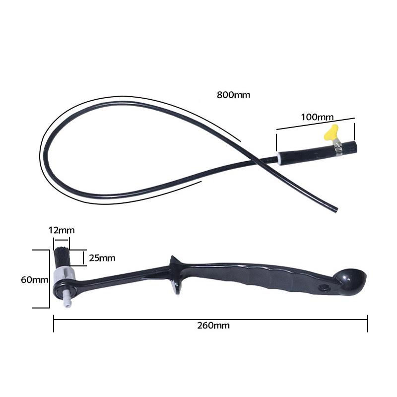 

Профессиональная термостойкая ручка для паровой щетки для бариста - пищевой полипропиленовый материал, прочный аксессуар для кофемашины