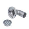 Corrosion Resistant Ship Drainage System 38mm Curved Pipe Smooth Surfaces Easy Installation Marine Motorhome Compatible
