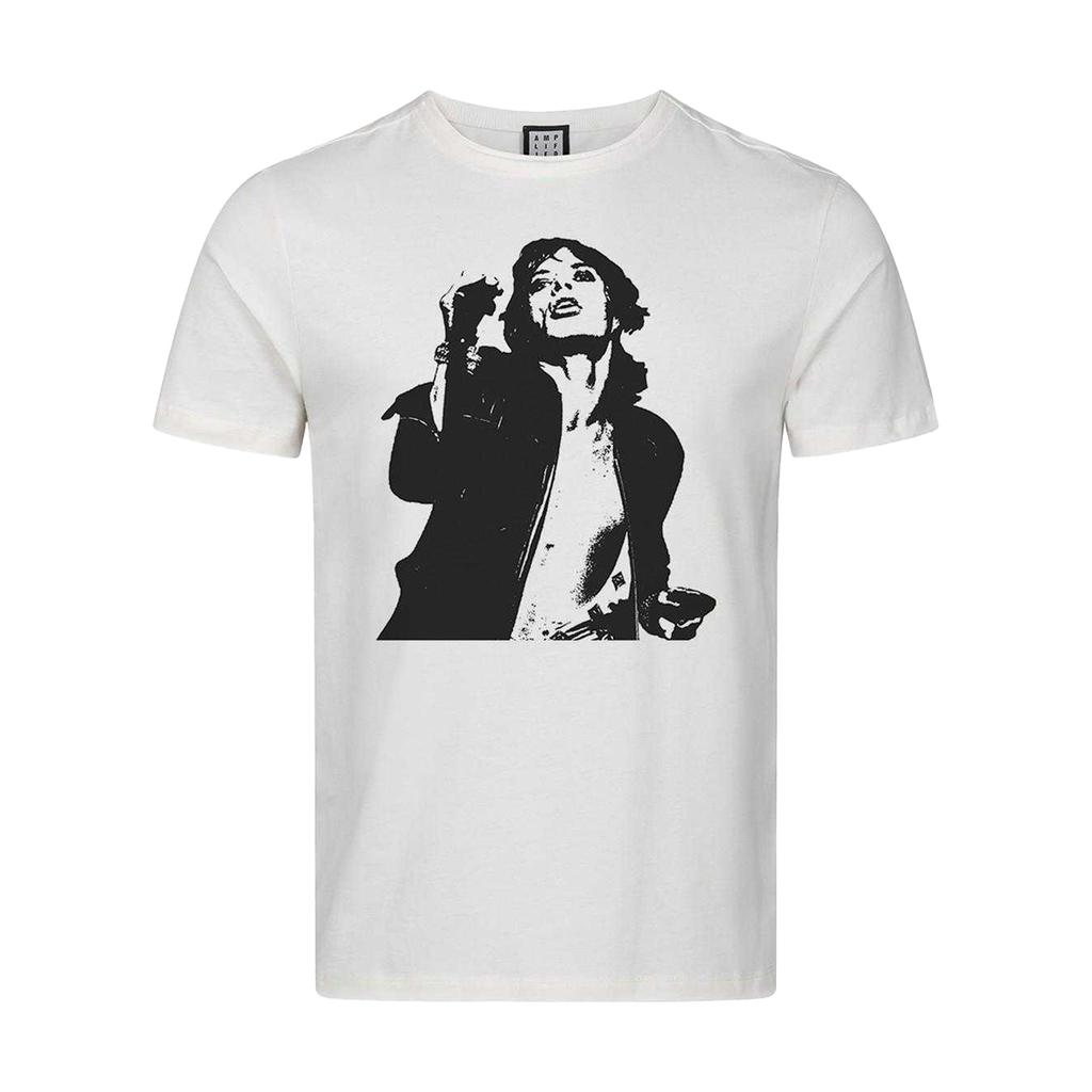 Amplified Unisex Adult Mick The Rolling Stones T-Shirt