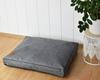 Mia Gray Quilted Cushion - 85 X 70 X 10