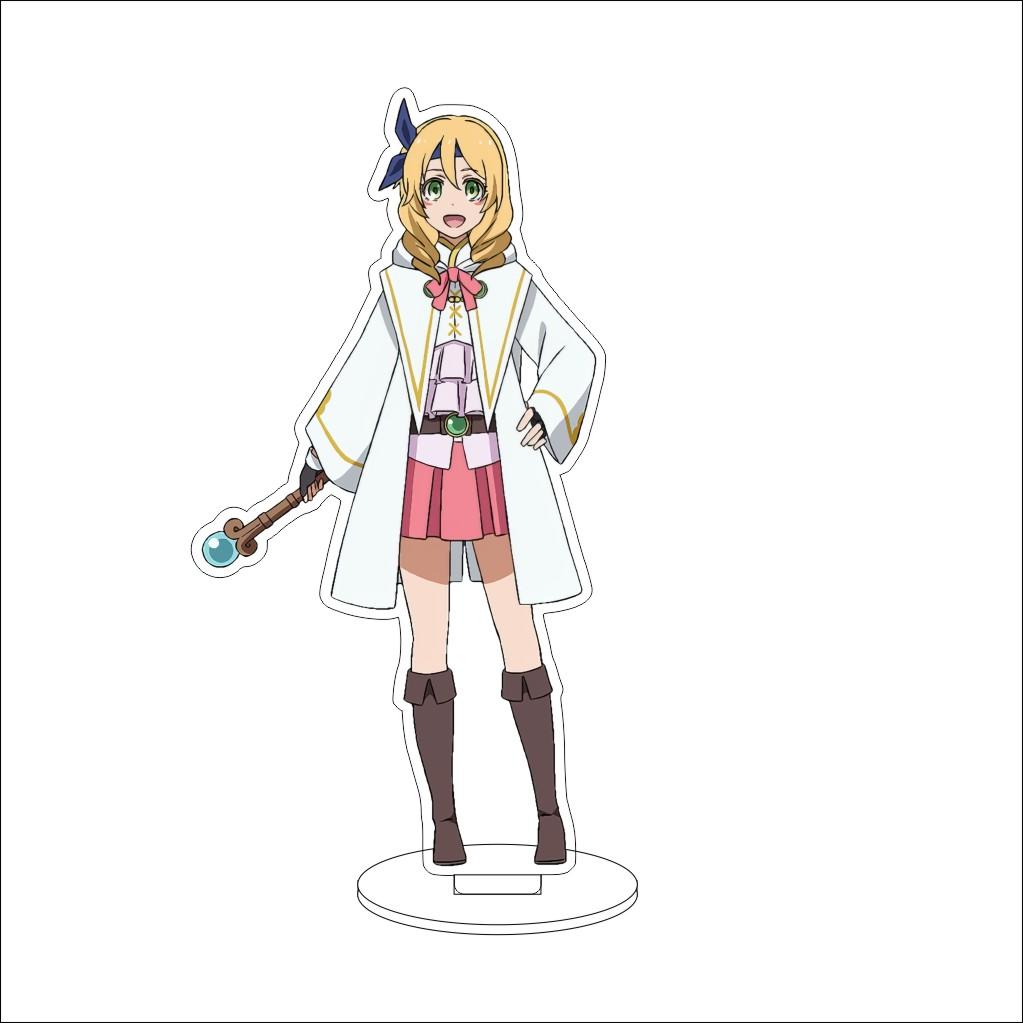 16CM Anime Cosplay Acrylic Stand Ornaments Rimuru Tempest Diablo Veldla Tempest shuna Shizue Izawa Figure Stand Halloween Gifts
