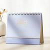 2025 Desk Calendar Monthly Planner Coil Binding Calendar Standing Flip Calendar Note Pads for Home Office Classroom